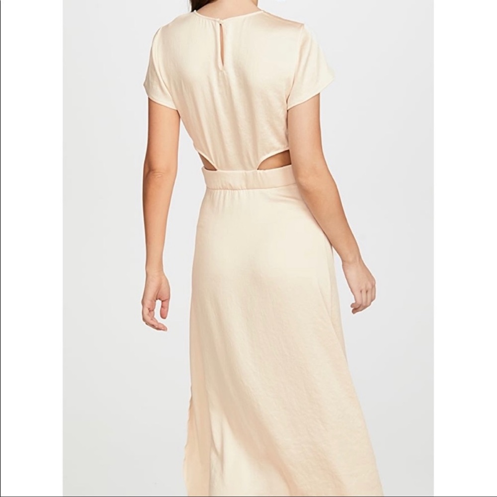ba&sh Ritz Dress in Pale Peach - Picture 2 of 12